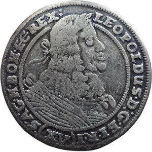 Leopold I. 1657-1705, XV krejcar 1661 GH Vratislav-Hübner