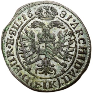 Leopold I. 1657-1705, VI krejcar 1681 FIK Opolí - Kirschenhofer