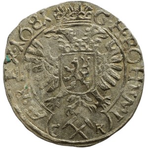 Leopold I. 1657-1705, 1 krejcar 1681 CK Kutná Hora - Krahe