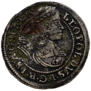 Leopold I. 1657-1705, 1 krejcar 1671 SHS Vratislav - Hammerschmidt