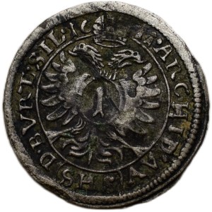 Leopold I. 1657-1705, 1 krejcar 1671 SHS Vratislav - Hammerschmidt