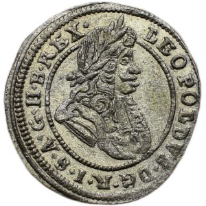 Leopold I. 1657-1705, 1 krejcar 1699 FN Opolí - Nowak