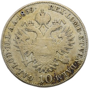 Ferdinand V. 1835-1848, 10 krejcar 1839 C