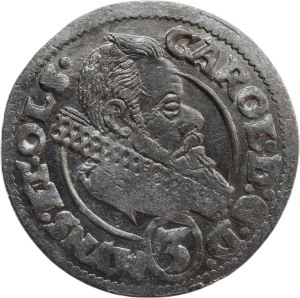 Münsterberg-Olesnice, Charles II 1587-1617, 3 krejcar 1614 BVS