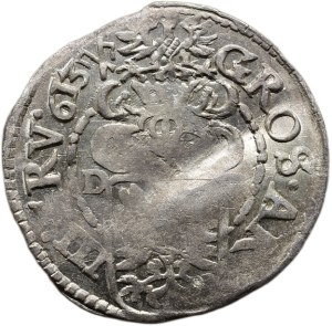 Těšín, Adam Václav 1594-1617, 3 krejcar 1613 DR
