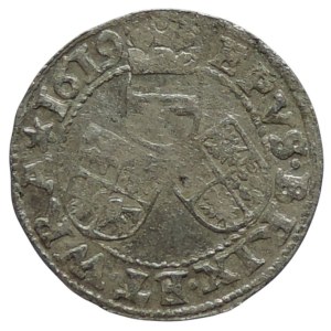 Vratislav Bishopric, Charles of Austria 1608-1624, 3 krejcar 1619 Nisa Kopicki 6801