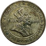 Church medal, Master Jan Hus, Unsigned - Hus thaler - cast b.l. (ca. 18th century) - bust from right, inscription and description / Hus on the border, inscription, two descriptions, Ag 42mm, st.after eyelet, striations, patina, 21.968g