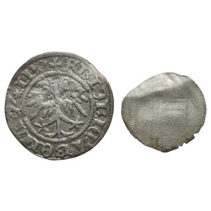 Friedrich III. (V.), grossetl 1471 Fa 46 + Ferdinand I. fenik 1528 Linz zvlněný 2ks