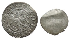 Friedrich III. (V.), grossetl 1471 Fa 46 + Ferdinand I. fenik 1528 Linz wavy 2pc