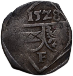 Ferdinand I. 1526-1564, fenik 1528 F, Kraňsko
