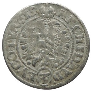 Matyáš II. 1611-1619, 3 krejcar 1619 Vídeň-Jessinski