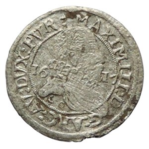 Tyroly, arc. Maxmilián (III.) 1602/12-1618/19, 1 krejcar 1617