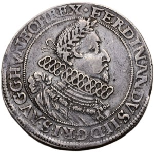 Ferdinand II. 1619-1637, tolar 1620 Vídeň- Fellner