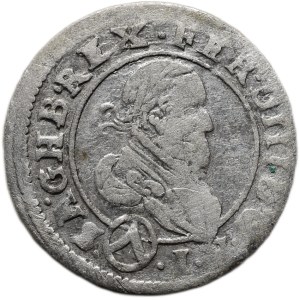 Ferdinand II. 1619-1637, 3 krejcar 1624 Vídeň, zkrácený letopočet 624, ned.