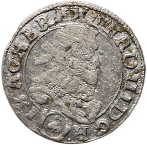 Ferdinand II. 1619-1637, 3 krejcar 1637 Vienna-Stadler