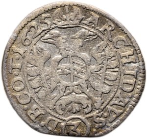 Ferdinand II. 1619-1637, 3 krejcar 1625, St.Pölten-Edling