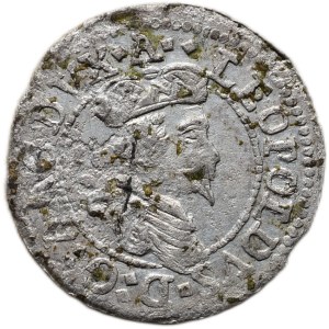Tyroly, arcivévoda Leopold 1620-1632, 1 krejcar b.l., Hall