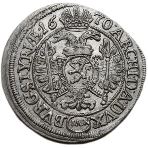Leopold I. 1657-1705, VI krejcar 1670 IAN Graz-Nowak