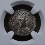 Marie Terezie 1740-1780, 1 krejcar 1744 Vídeň
