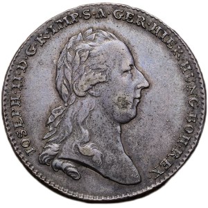 Josef II. 1780-1790, tolar křížový 1789 Brusel