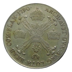 Josef II. 1780-1790, 1/2 tolar křížový 1790 A