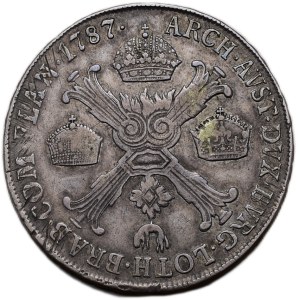Joseph II. 1780-1790, 1/2 thaler 1787 M