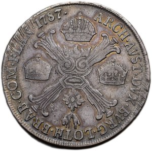 Joseph II. 1780-1790, 1/2 thaler 1787 M