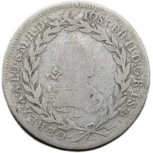 Joseph II. 1780-1790, 10 Krejcar 1769 A/C-K, Wien