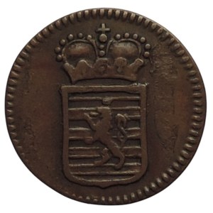 Josef II. 1780-1790, Cu demi liard 1784 pro Rakouské Nizozemí