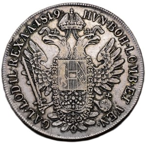 František II. 1792-1835, taliar 1819 M