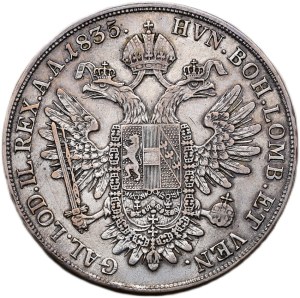 Francis II. 1792-1835, thaler 1835 A