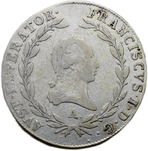 Francis II. 1792-1835, 20 krejcar 1808 A