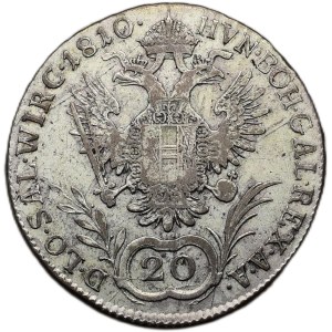 František II. 1792-1835, 20 krejcar 1810 A