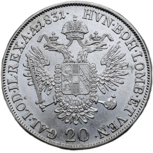 Francis II. 1792-1835, 20 krejcar 1831 M