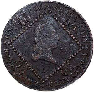 Francis II. 1792-1835, Cu 30 krejcar 1807 A