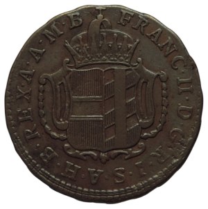 Franz II 1792-1835, Cu 1 krejcar 1794 H Günzburg