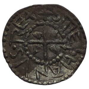 Stephen I., denár Huszár 1