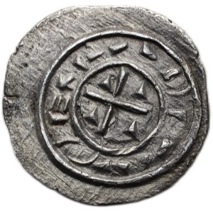 Béla II. 1131-1141, denár Huszár 49, var.