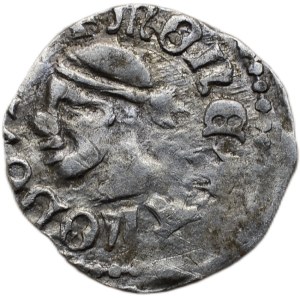 Ludvík z Anjou 1342-1382, denár Huszár 547 koruna pod křížem