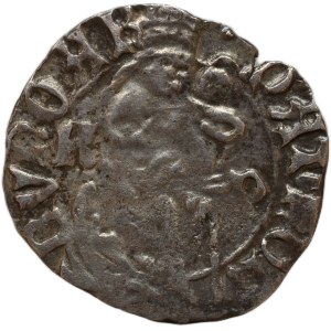 Matyáš Korvín 1458-1490, denár Huszár 719 K-P
