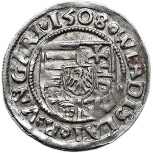Vladislav of Jagiellon 1471-1516, denarius 1508 KH