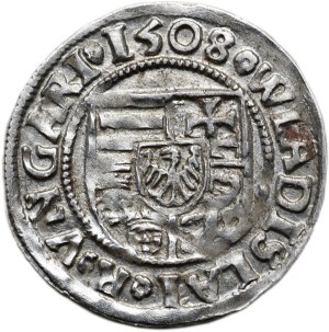 Vladislav of Jagiellon 1471-1516, denarius 1508 KH