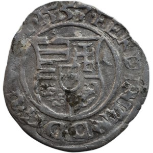 Ferdinand I. 1526-1564, denarius 1557 KB