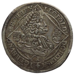 Leopold I. 1657-1705, 1/4 thaler 1700 KB