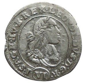 Leopold I. 1657-1705, VI krejcar 1671 KB