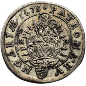 Leopold I. 1657-1705, VI krejcar 1673 KB