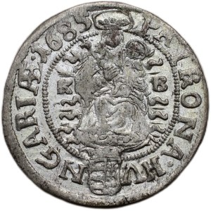 Leopold I. 1657-1705, 3 krejcar 1685 KB