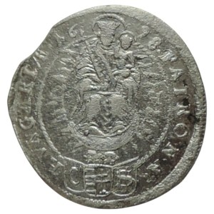 Leopold I. 1657-1705, 3 krejcar 1698 CH Bratislava-Hunger