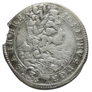 Josef I. 1705-1711, 3 krejcar 1711 PW Bratislava-Wödrödy