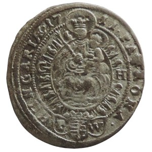 Josef I. 1705-1711, 3 krejcar 1711 C-H/P-W Bratislava-Wödrödi